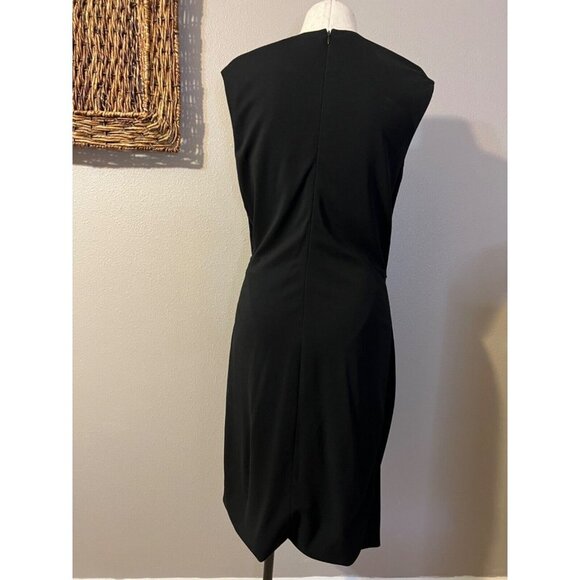 Ralph Lauren Black Label Dress 12 Stretch Sheath Career Church - Picture 2 of 6